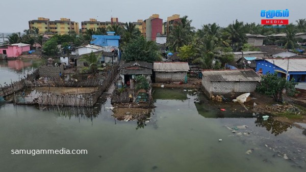 யாழில் ஏற்பட்ட வெள்ள அனர்த்தத்தின் பின்னரான தற்போதைய நிலையின் ட்ரோன் காட்சிகள்..! 